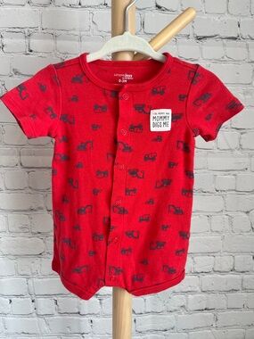 ⭐️⭐️PICK 5 / $20 Simple Joys Red Baby Romper